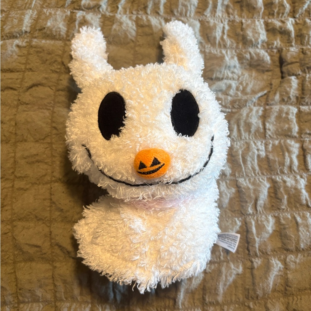 Disney Parks Zero Plush Nightmare Before Christmas Ghost‎ Dog Plush 9” (A1)